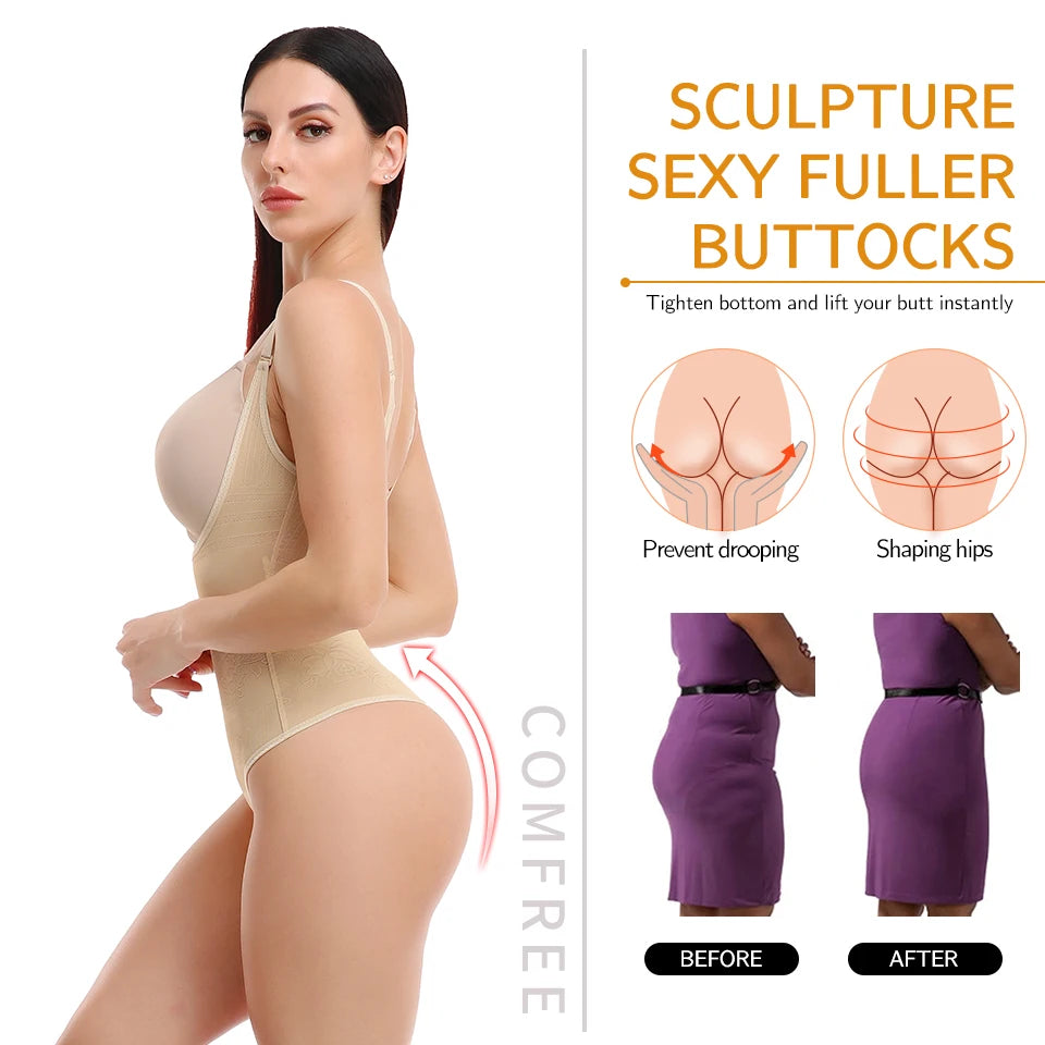 Seamless Thong Bodysuit