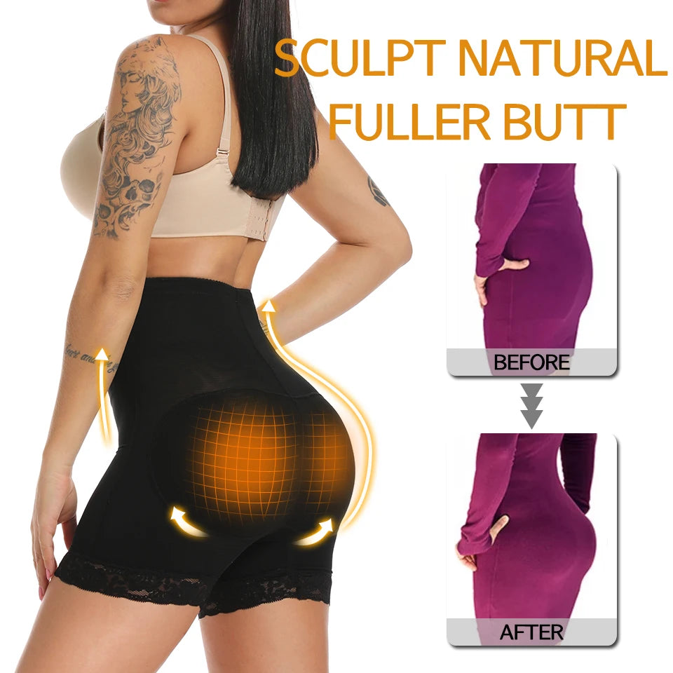 Butt Lifter Padded Hip Enhancer Shorts