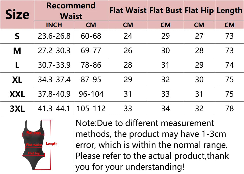 Shapewear Thong Bodysuits
