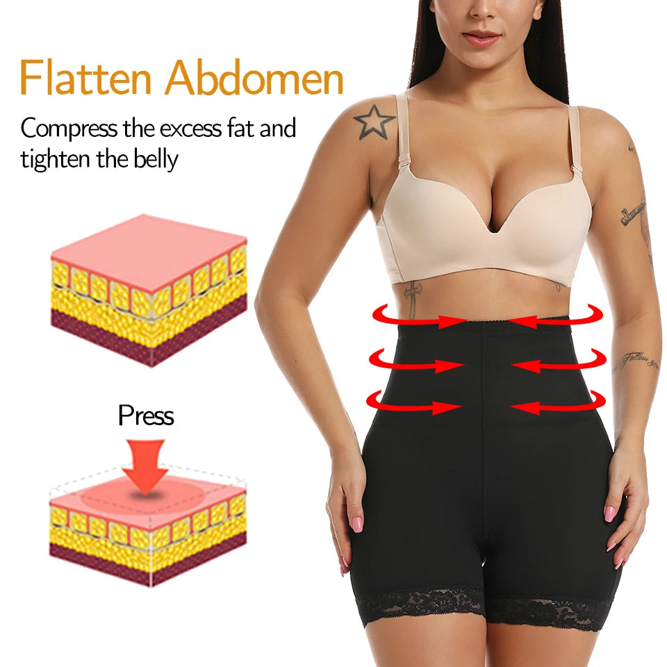 Butt Lifter Padded Hip Enhancer Shorts