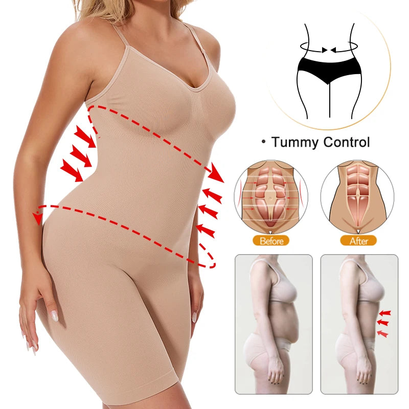 Tummy Control Shapewear Bodysuit