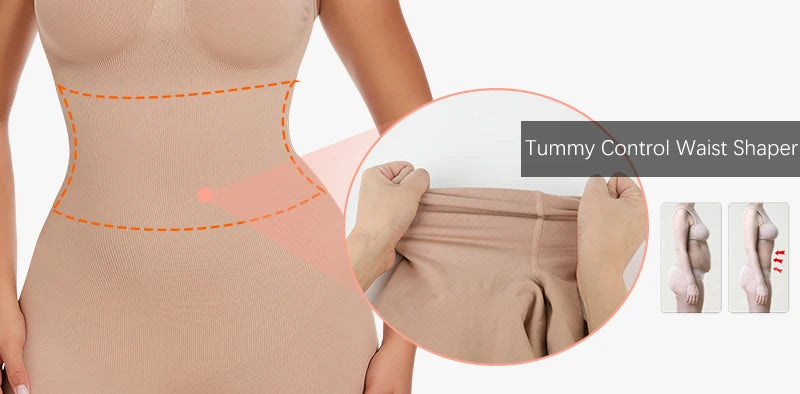 Tummy Control Shapewear Bodysuit