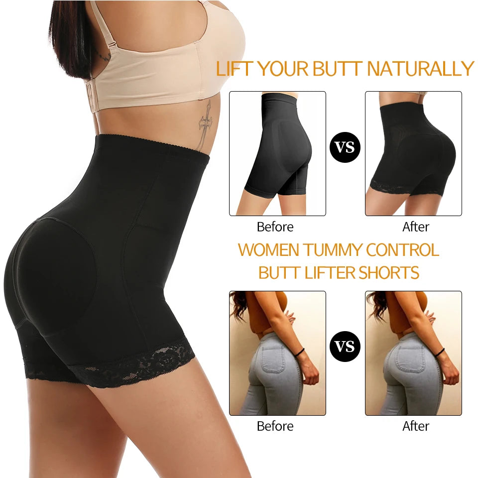 Butt Lifter Padded Hip Enhancer Shorts