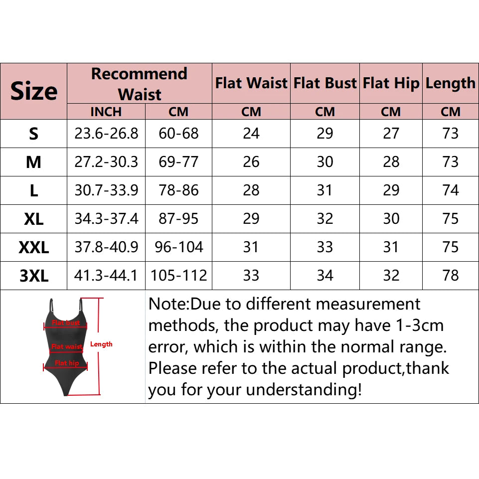 Shapewear Thong Bodysuits
