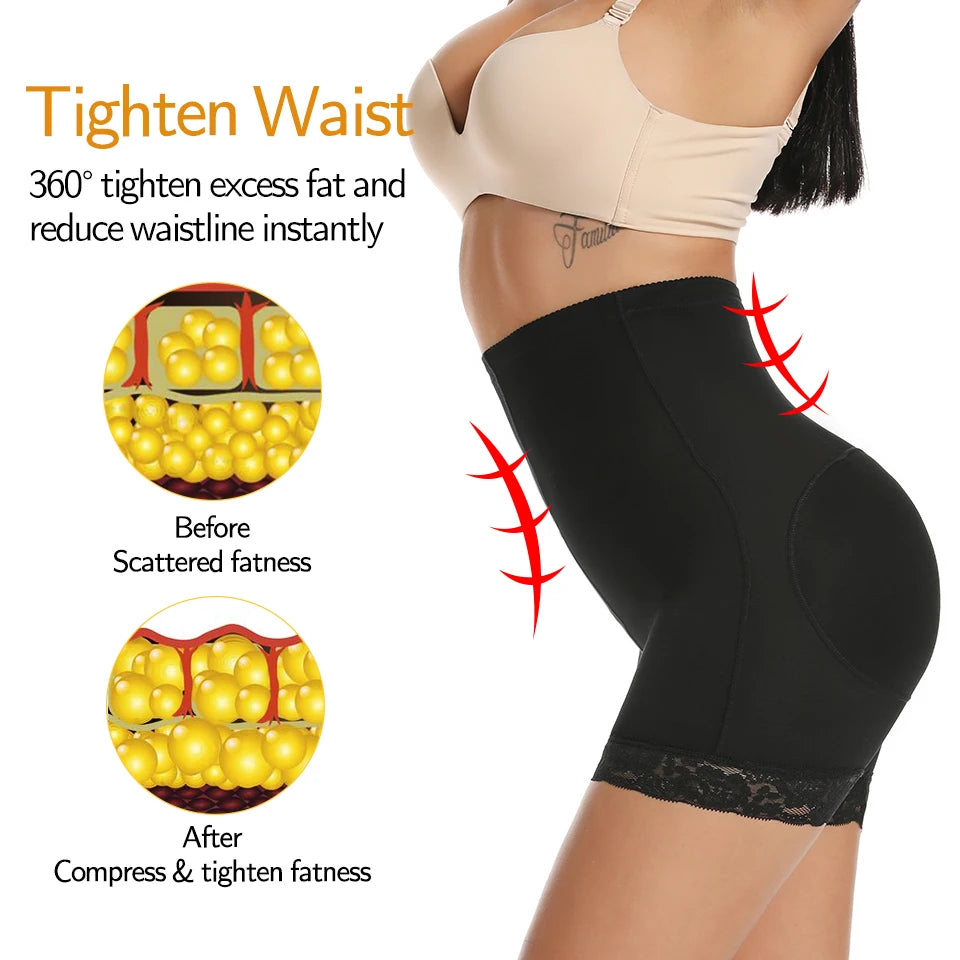 Butt Lifter Padded Hip Enhancer Shorts