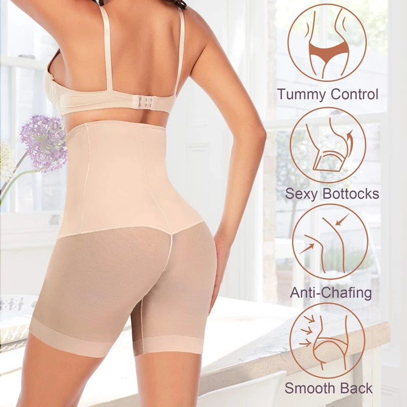 Slim Tummy Control Mesh Panties