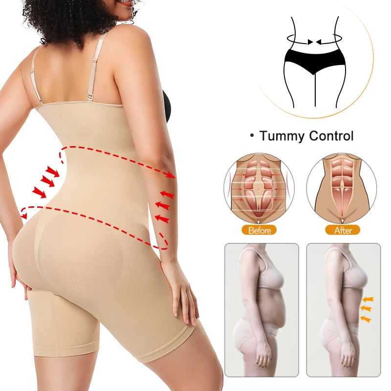 Full Tummy & Butt Control Bodysuit Shaper