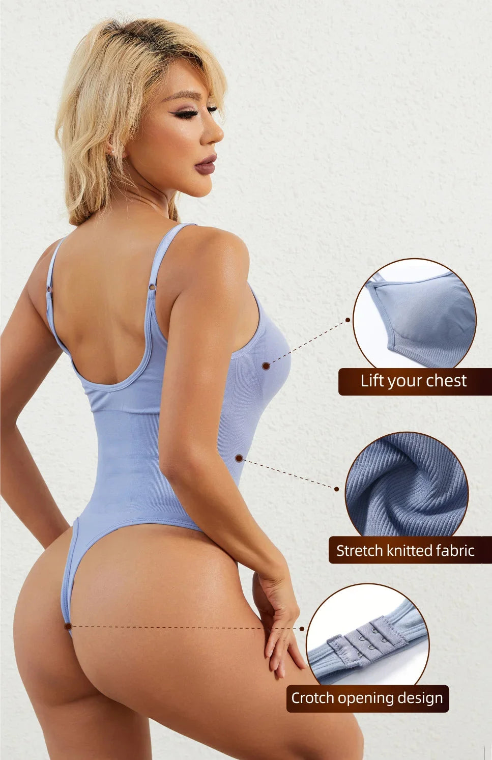 Shapewear Thong Bodysuits