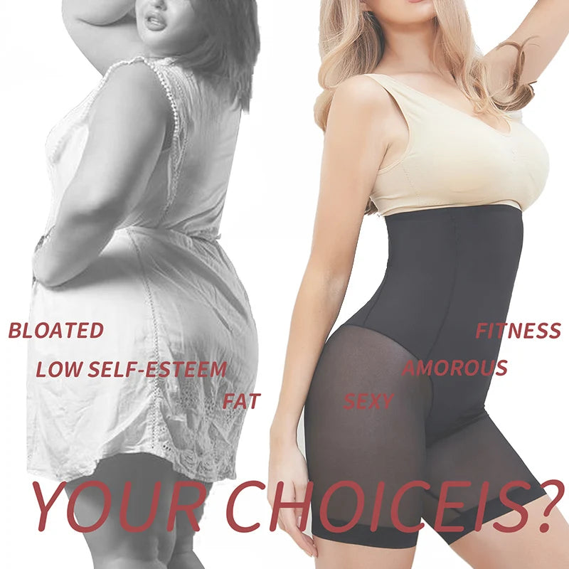 Slim Tummy Control Mesh Panties