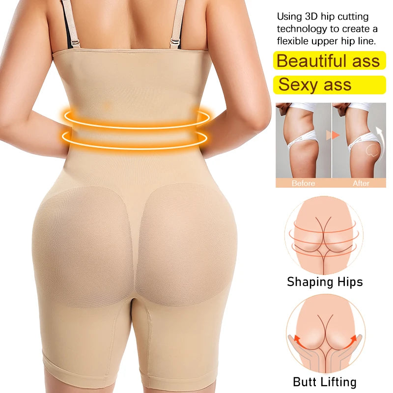 Full Tummy & Butt Control Bodysuit Shaper