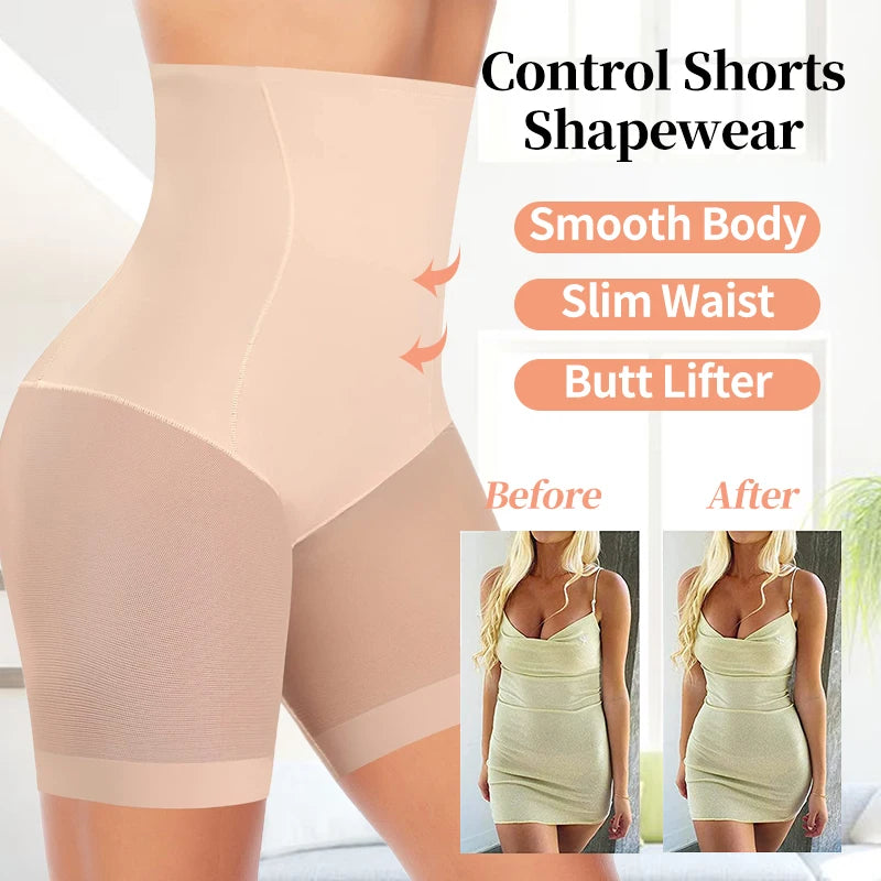 Slim Tummy Control Mesh Panties