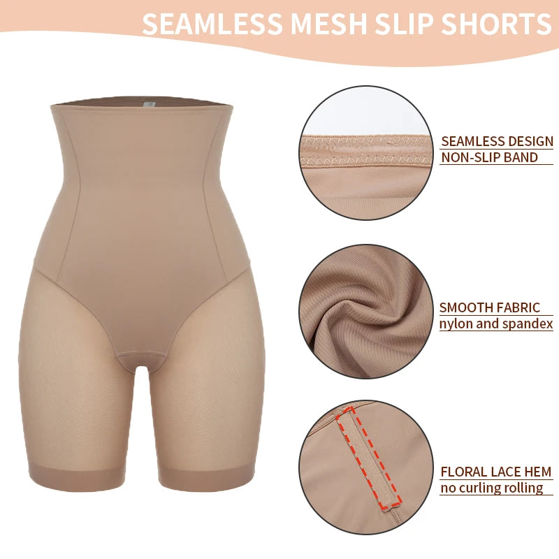 Slim Tummy Control Mesh Panties