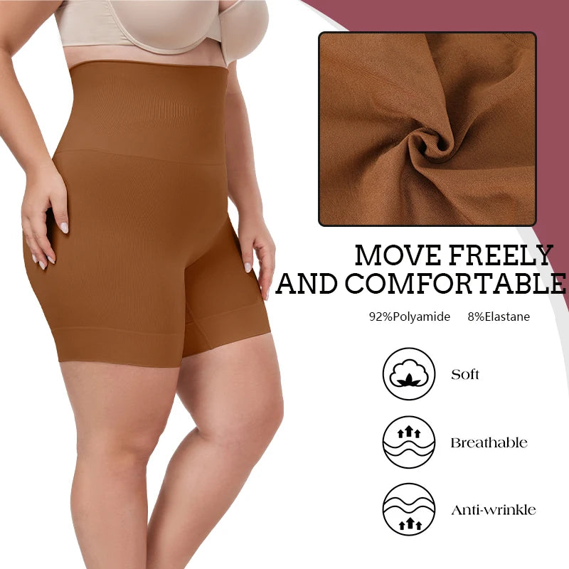 Anti-Chafing High Waist Shaper Sho