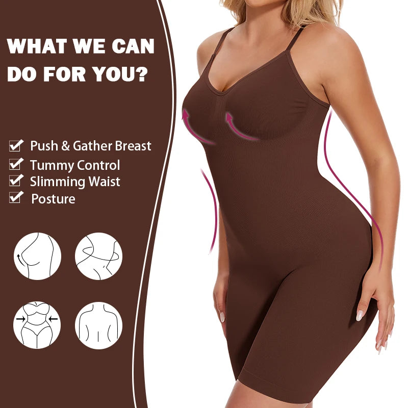 Tummy Control Shapewear Bodysuit