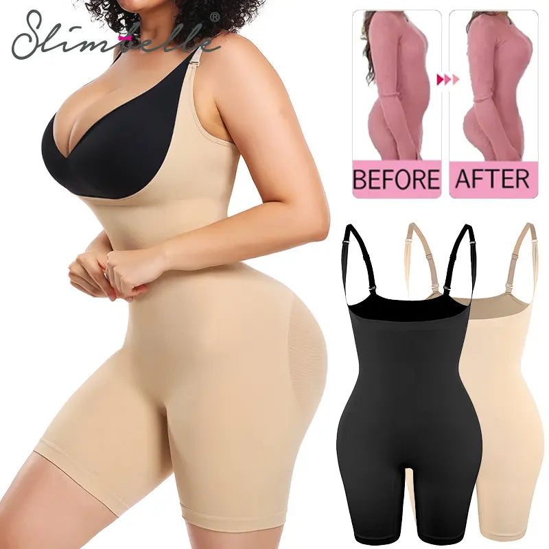 Full Tummy & Butt Control Bodysuit Shaper
