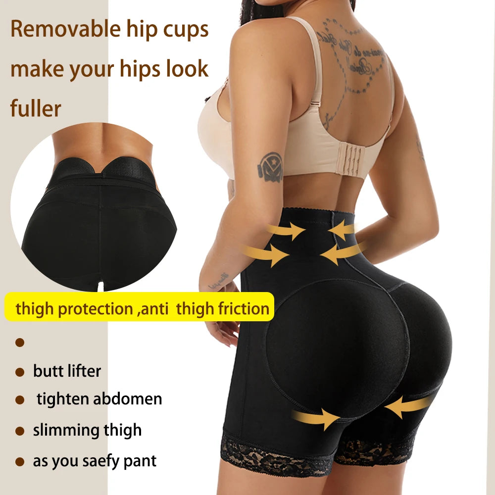 Butt Lifter Padded Hip Enhancer Shorts