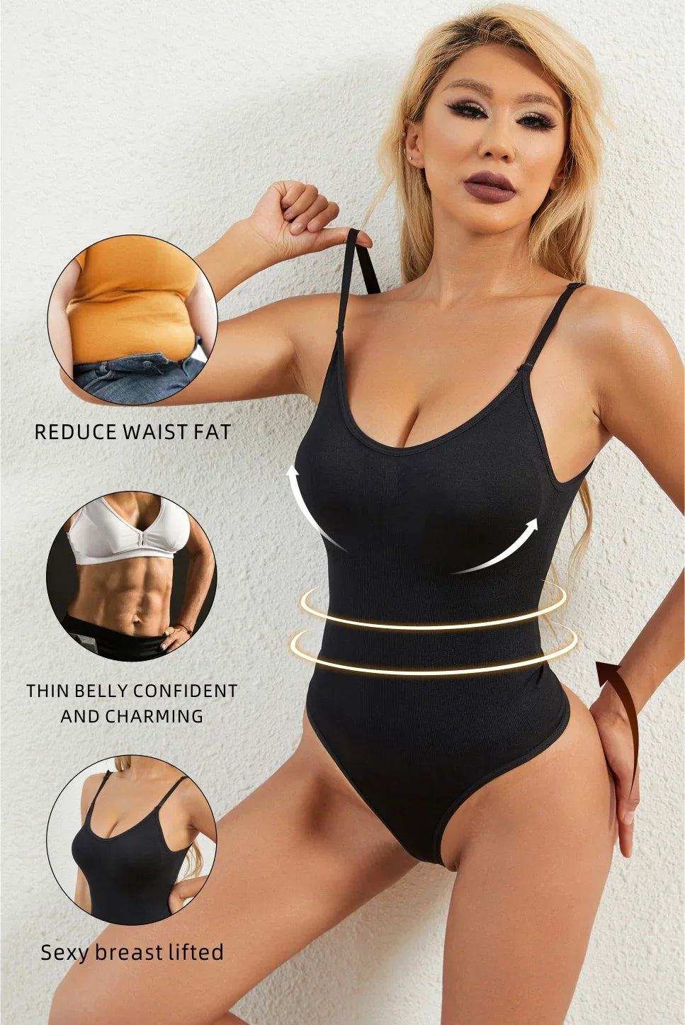 Shapewear Thong Bodysuits
