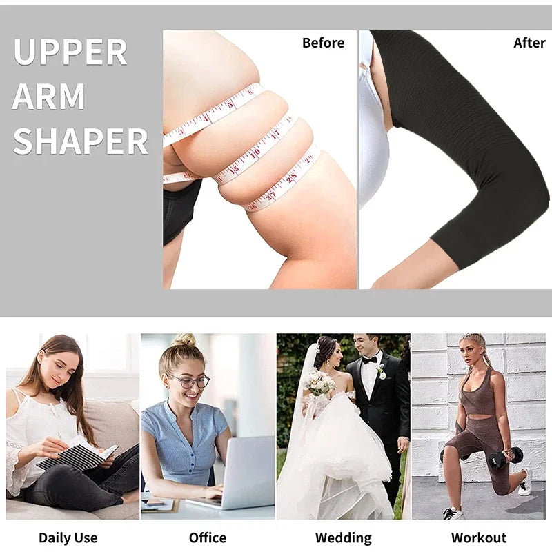 Upper Arm Slimmer Compression Sleeves