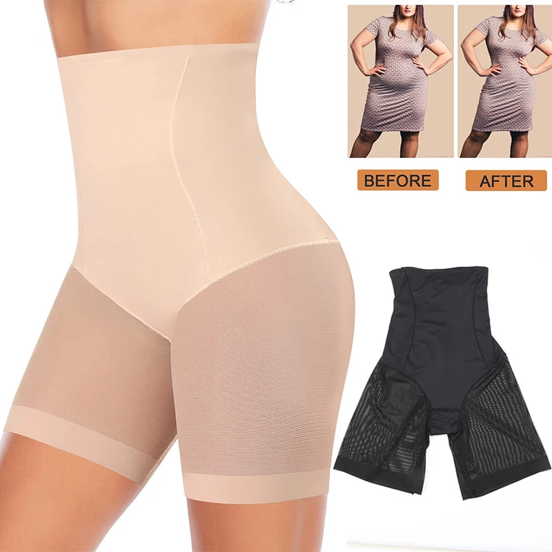 Slim Tummy Control Mesh Panties